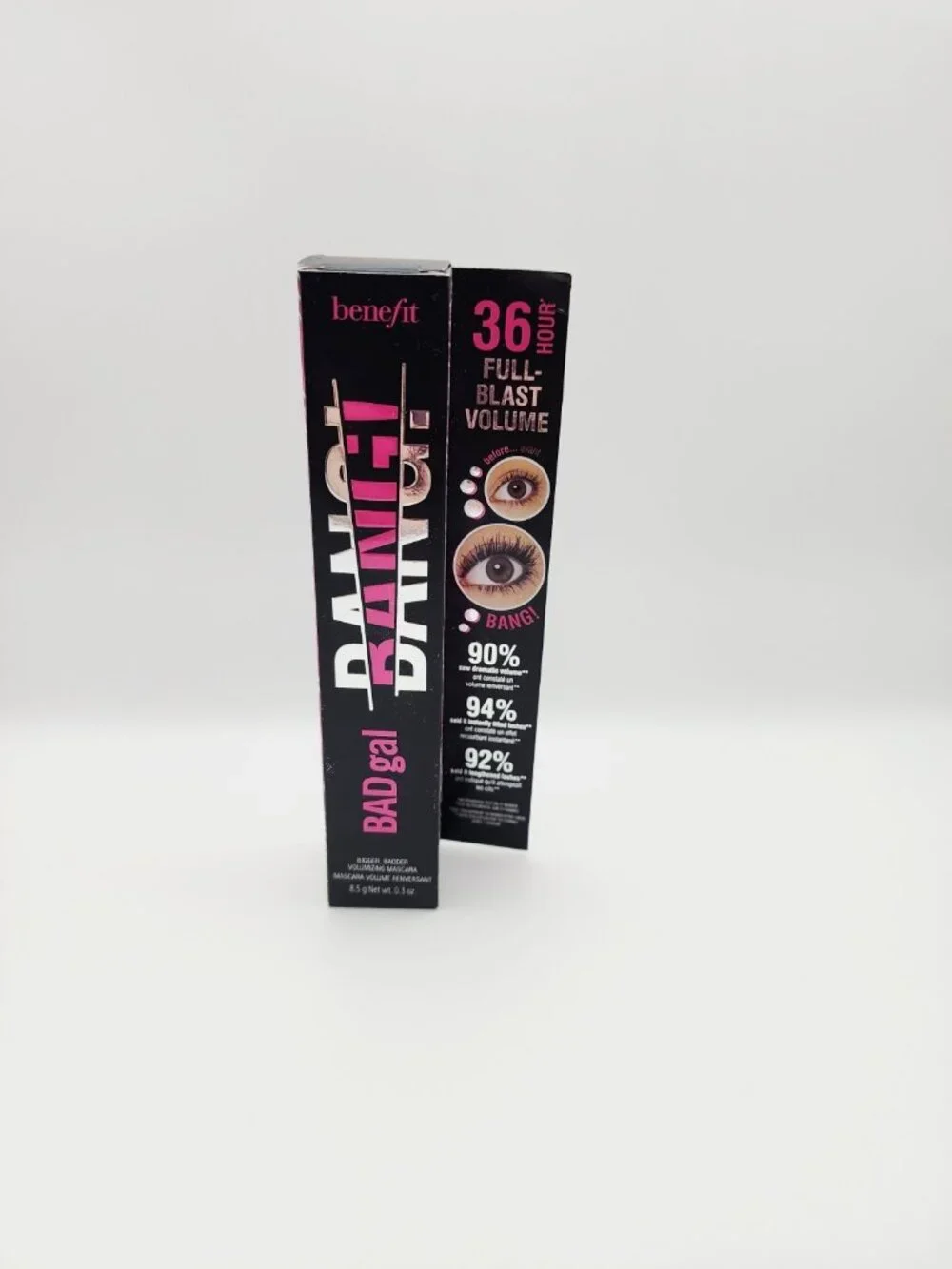 Benefit BADgal BANG! Volumizing Mascara Full Size 0.3 oz / 8.5g Intense Black NI